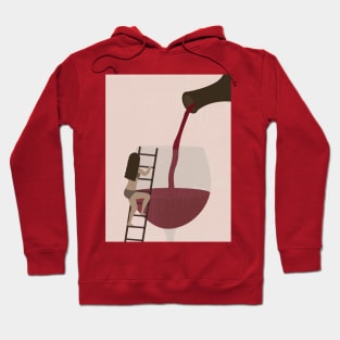 Wine glass Hoodie